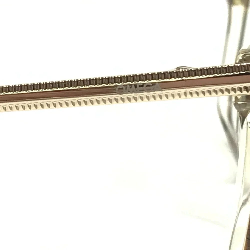 Omega Eyeglasses Frames OM 5014 056 Brown Tortoise Gold Rectangular 58-14-145
